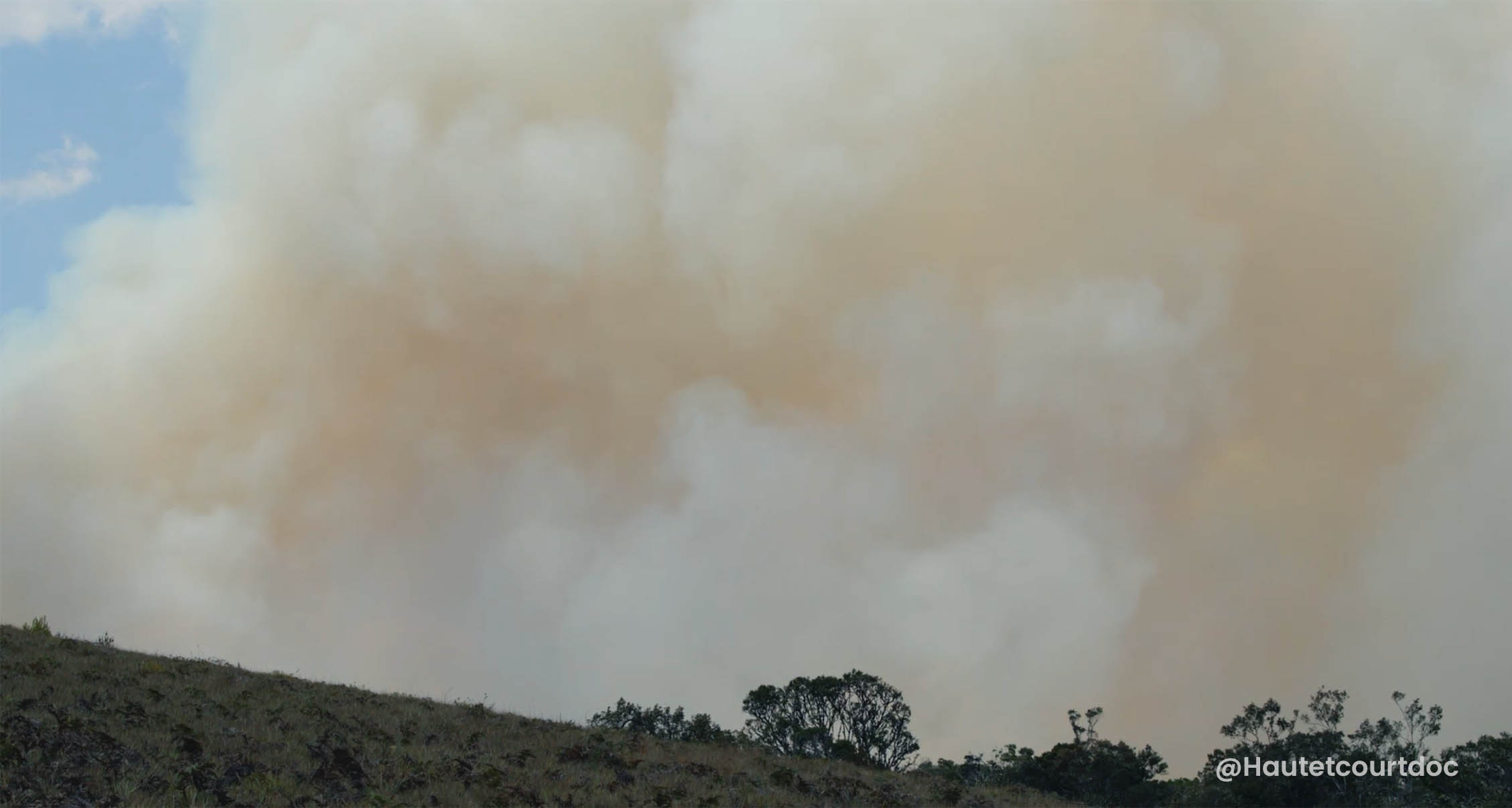 Bushfire smoke